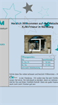 Mobile Screenshot of kjm-friseur.de
